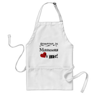 Someone In Minnesota Loves Me Adult Apron