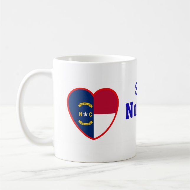 Someone In North Carolina Loves Me Coffee Mug (Left)