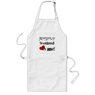 Someone In Scotland Loves Me Long Apron