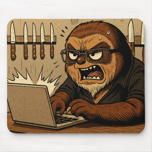 Someone Is Wrong On the Internet - Sloth Mouse Pad (Front)