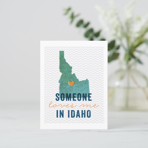 Someone Loves Me in Idaho Postcard