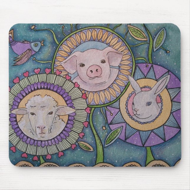 'Someone not Something' mousepad (Front)