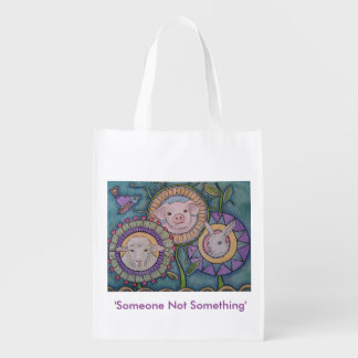 'Someone Not Something' reusable bag