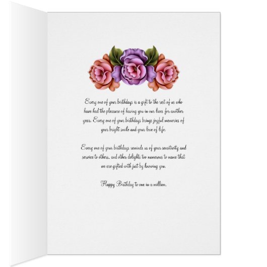 Someone Special Birthday Card (Inside (Right))