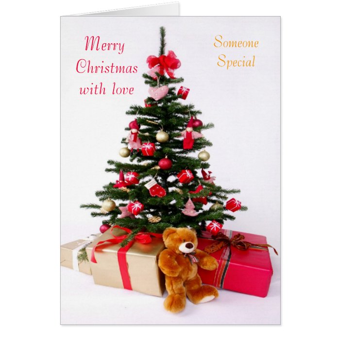 Someone special Christmas cards  Zazzle