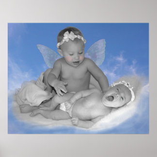 Someone To Watch Over Me - Black & White Print