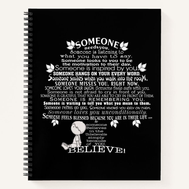 SOMEONE Tree Notebook (Front)
