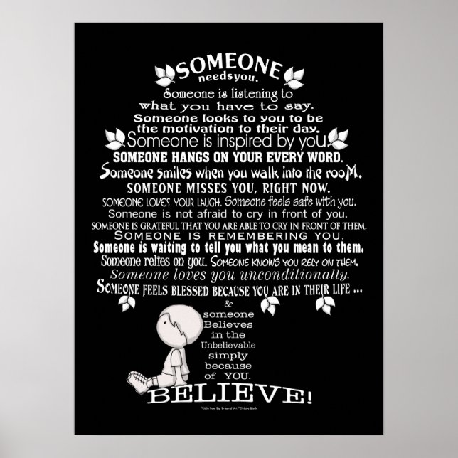 Someone Tree Poster (Front)