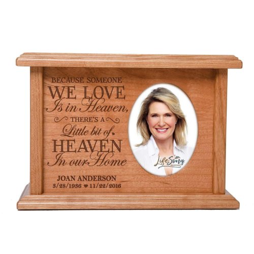 Someone We Love Is In Heaven Cherry Cremation Urn