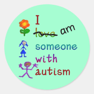 Someone With Autism Stickers