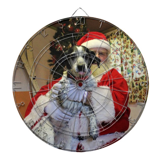 Someone's Getting Coal for Christmas Dart Board (Front)
