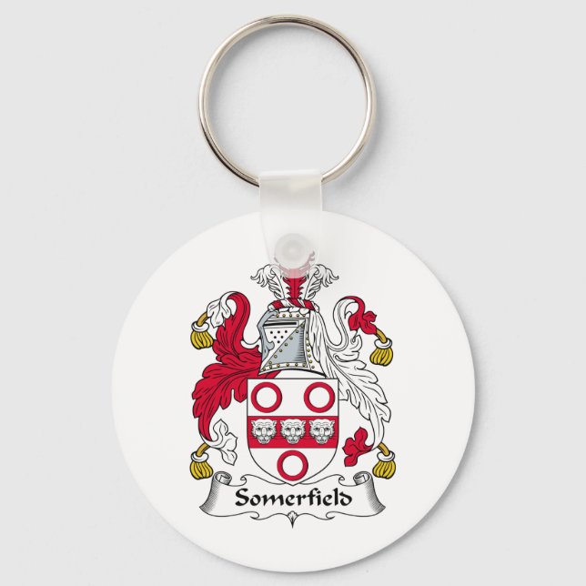 Somerfield Family Crest Keychain (Front)