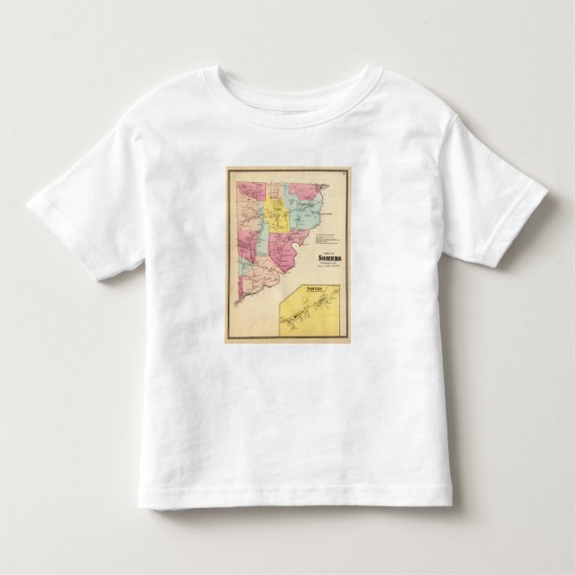 Somers, Town Toddler T-shirt (Front)