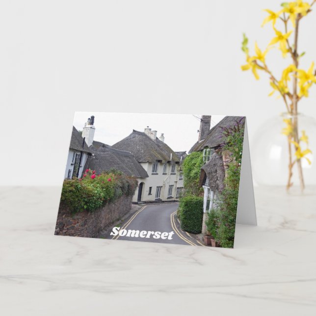 Somerset Card (Yellow Flower)