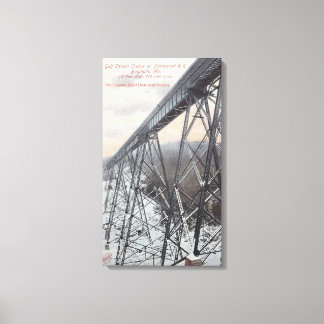 Somerset Railroad Trestle Canvas Print