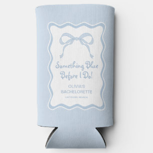 Something Blue Before I Do Bachelorette Party Seltzer Can Cooler