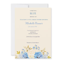 Something Blue Before I Do Bridal Invitation