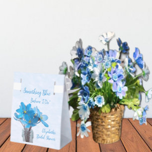 Something Blue Before I Do Bridal Shower Favor Boxes