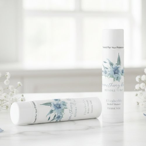 Something Blue Before I Do Bridal Shower Floral