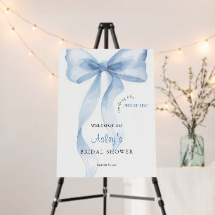Something Blue before I Do Bridal Shower Foam Board