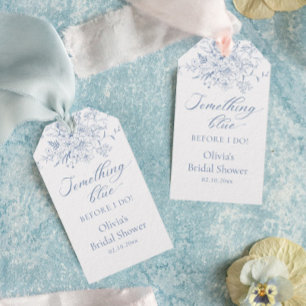Something Blue Before I Do Bridal Shower Gift Tags