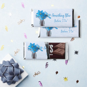 Something Blue Before I Do Bridal Shower Hershey Bar Favors