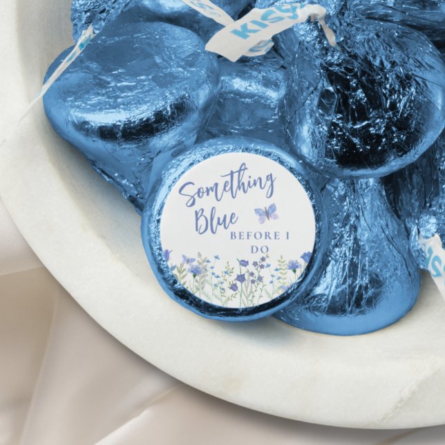 Something Blue Before I Do Bridal Shower Hershey®'s Kisses® (Creator Uploaded)