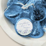 Something Blue Before I Do Bridal Shower Hershey®'s Kisses®<br><div class="desc">These bridal shower Hershey's Kisses are decorated with watercolor wildflowers,  butterflies,  and stylish script typography. Original Watercolor © Michele Davies.</div>