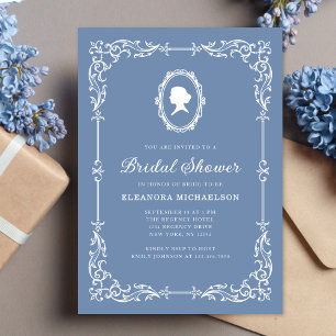 Something Blue Before I Do Bridal Shower Invitation