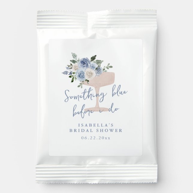 Something Blue before I do bridal shower Margarita Drink Mix (Front)