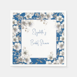Something Blue Before I Do Bridal Shower Napkins