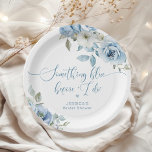 Something blue before I do bridal shower Paper Plates<br><div class="desc">Something blue before I do bridal shower Paper Plates
Matching items available.</div>