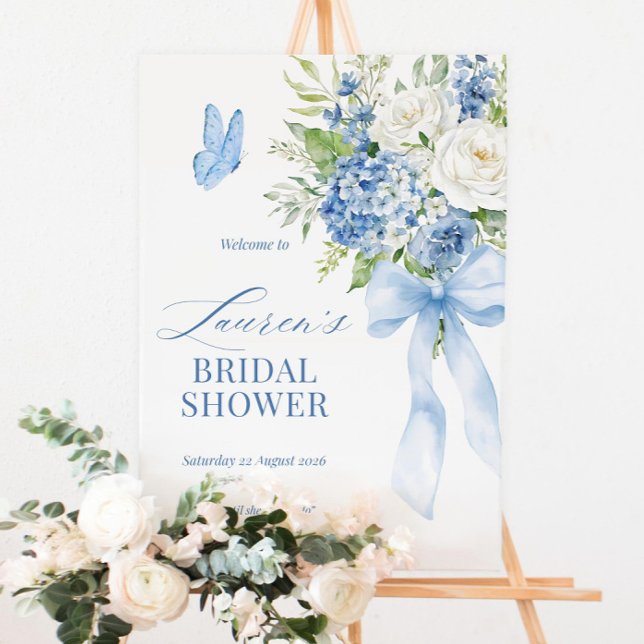 Something Blue Before I Do Bridal Shower Sign (Creator Uploaded)