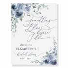 Something Blue Before I Do Bridal Shower Welcome