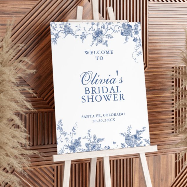 Something Blue Before I Do Bridal Shower Welcome Foam Board (Creator Uploaded)