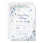 Something Blue Before I do Elegant Bridal Shower