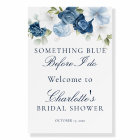 Something Blue Before I Do Floral Bridal Shower