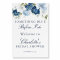 Something Blue Before I Do Floral Bridal Shower