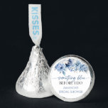 Something Blue Before I Do Floral Bridal Shower Hershey®'s Kisses®<br><div class="desc">This is a Something Blue Before I Do Dusty Blue Floral Flowers Bridal Shower Hershey's Kisses!</div>