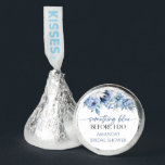Something Blue Before I Do Floral Bridal Shower Hershey®'s Kisses®<br><div class="desc">This is a Something Blue Before I Do Dusty Blue Floral Flowers Bridal Shower Hershey's Kisses!</div>