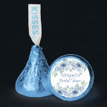SOMETHING BLUE BEFORE I DO FLORAL BRIDAL SHOWER  HERSHEY®'S KISSES®<br><div class="desc">Something Blue Before I Do Bridal Shower theme. Easy to customize details</div>