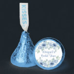 SOMETHING BLUE BEFORE I DO FLORAL BRIDAL SHOWER  HERSHEY®'S KISSES®<br><div class="desc">Something Blue Before I Do Bridal Shower theme. Easy to customize details</div>