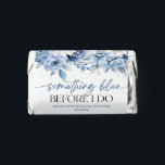 Something Blue Before I Do Floral Bridal Shower Hershey's Miniatures<br><div class="desc">This is a Something Blue Before I Do Dusty Blue Floral Flowers Bridal Shower Hershey's Miniature's!</div>