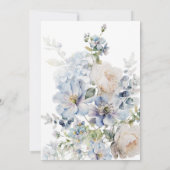 Something Blue Before I do Floral Bridal Shower Invitation | Zazzle