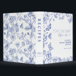 Something Blue Before I Do Floral Shower Recipe 3 Ring Binder<br><div class="desc">A beautifully curated recipe binder is more than just a kitchen essential—it’s a collection of flavors, stories, and cherished traditions. This elegantly designed "Something Blue" recipe binder is perfect for brides-to-be, home cooks, and anyone looking to preserve their favorite dishes in timeless style. Featuring delicate hand-drawn florals and refined typography,...</div>