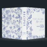 Something Blue Before I Do Floral Shower Recipe 3 Ring Binder<br><div class="desc">A beautifully curated recipe binder is more than just a kitchen essential—it’s a collection of flavors, stories, and cherished traditions. This elegantly designed "Something Blue" recipe binder is perfect for brides-to-be, home cooks, and anyone looking to preserve their favorite dishes in timeless style. Featuring delicate hand-drawn florals and refined typography,...</div>