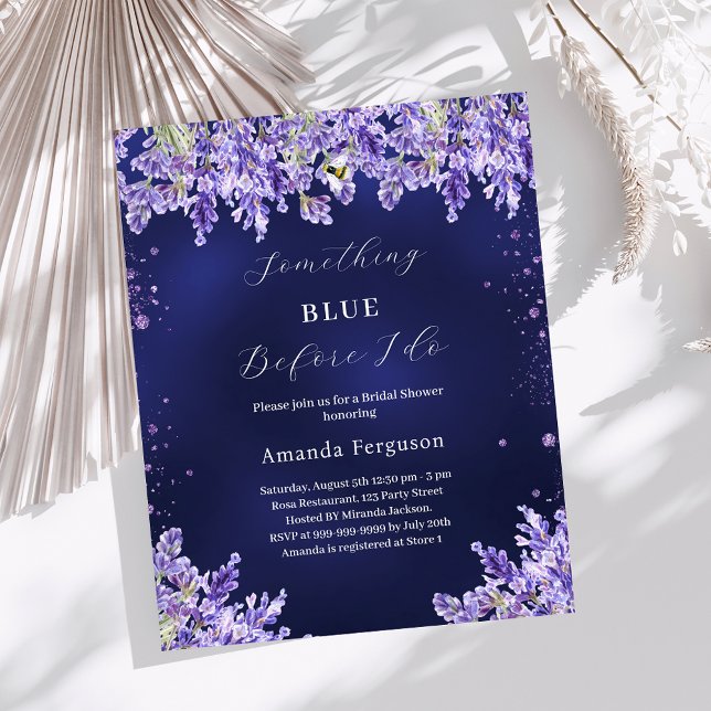 Something blue before I do lavender Bridal Shower (Creator Uploaded)