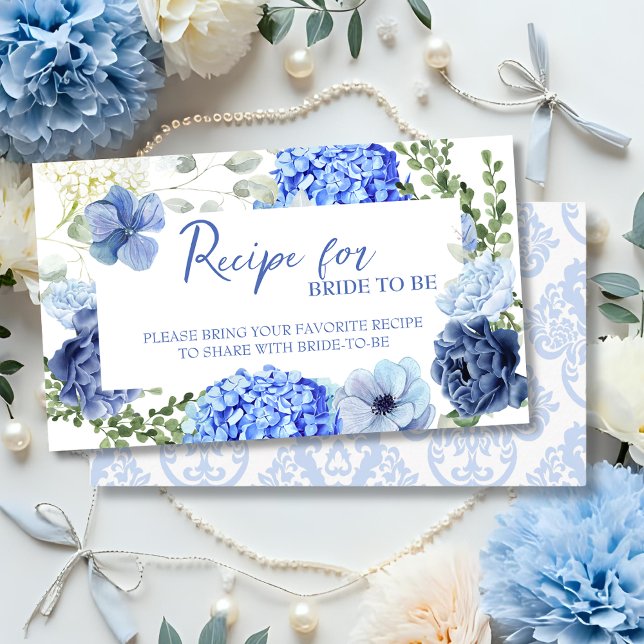 Something blue before i do recipe for the bride enclosure card (Creator Uploaded)