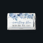 Something Blue Before We Do Floral Couples Shower Hershey's Miniatures<br><div class="desc">This is a Something Blue Before We Do Dusty Blue Floral Flowers Couples Shower Hershey's Miniature's!</div>