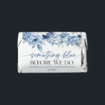 Something Blue Before We Do Floral Couples Shower Hershey's Miniatures<br><div class="desc">This is a Something Blue Before We Do Dusty Blue Floral Flowers Couples Shower Hershey's Miniature's!</div>